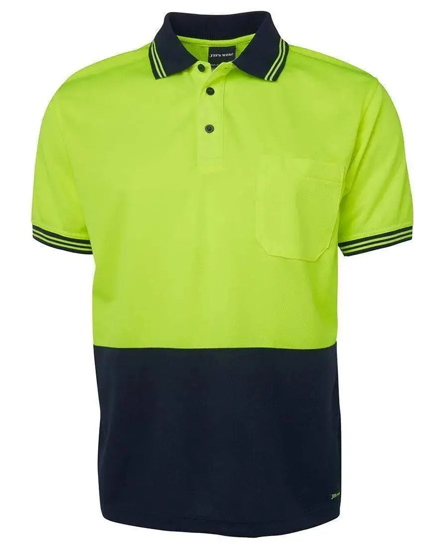 JB'S Hi-Vis Short Sleeve Traditional Polo 6HVPS.